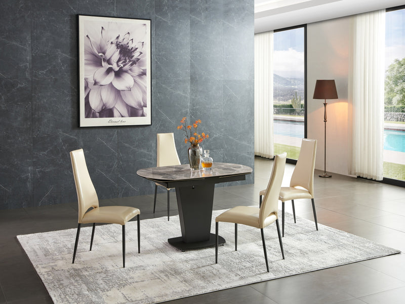 Stares 2417 DT 71" / 47" Wide Extendable Dining Table