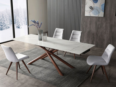 Stares 9063 95" / 71" Wide Extendable Dining Table