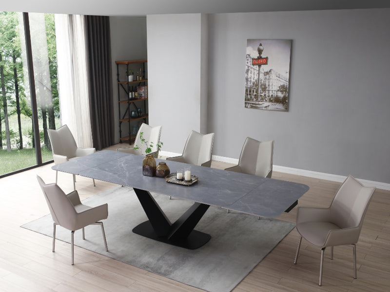 Stares 9436 DT 123" / 83" Wide Extendable Dining Table