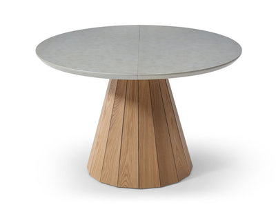 Stares 9493 DT 63" / 47" Wide Extendable Round Dining Table