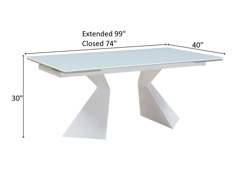 Stares 992 DT 99" / 74" Wide Extendable Dining Table