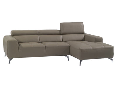 A978b 99" / 66.1" Wide Leather Sectional