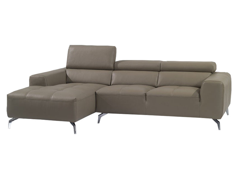 A978b 99" / 66.1" Wide Leather Sectional