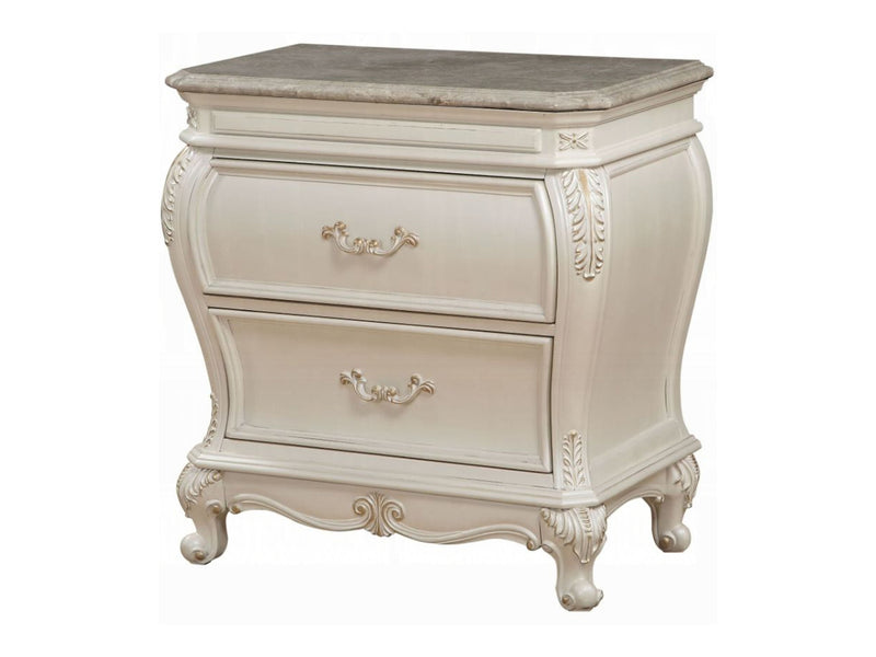 Chantelle 31" Tall 2 Drawer Nightstand