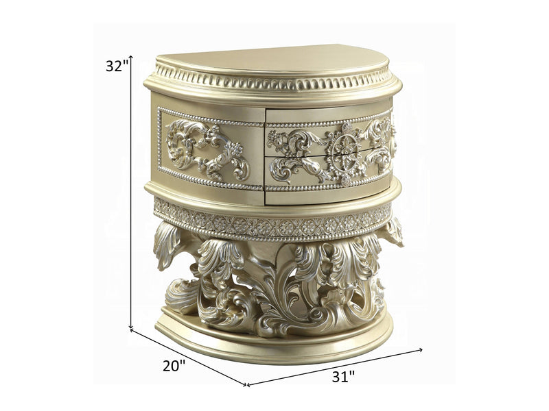 Vatican 32" Tall 2 Drawer Nightstand