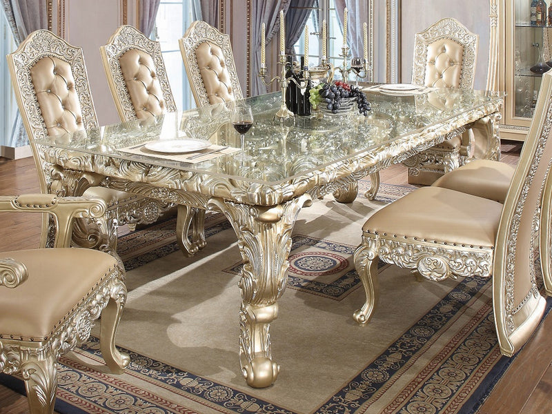 Vatican 99" Wide 8 Person Dining Table