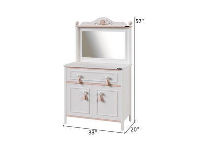 Alya 33" Wide Dresser With Mirror