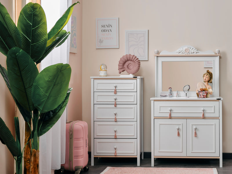 Alya 33" Wide Dresser With Mirror