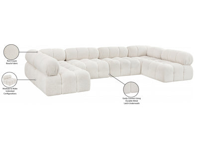 Ames 136" Wide U Sectional