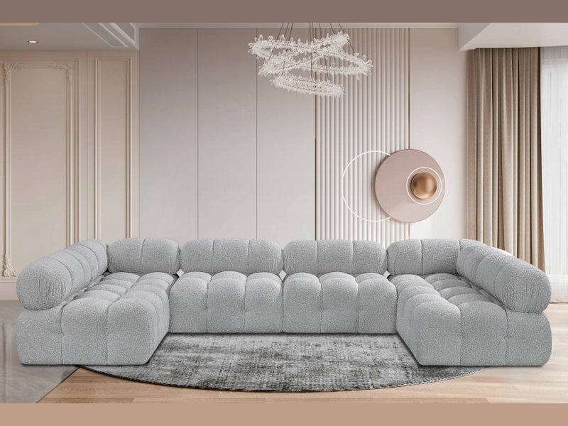 Ames 136" Wide U Sectional