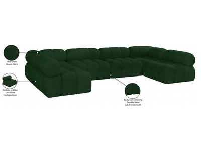 Ames 136" Wide U Sectional
