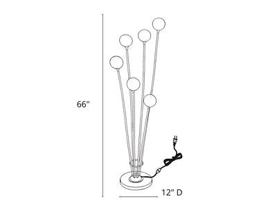 Anechdoche 66" Tall Floor Lamp