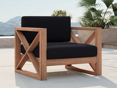 Anguilla 33.5" Wide Patio Armchair