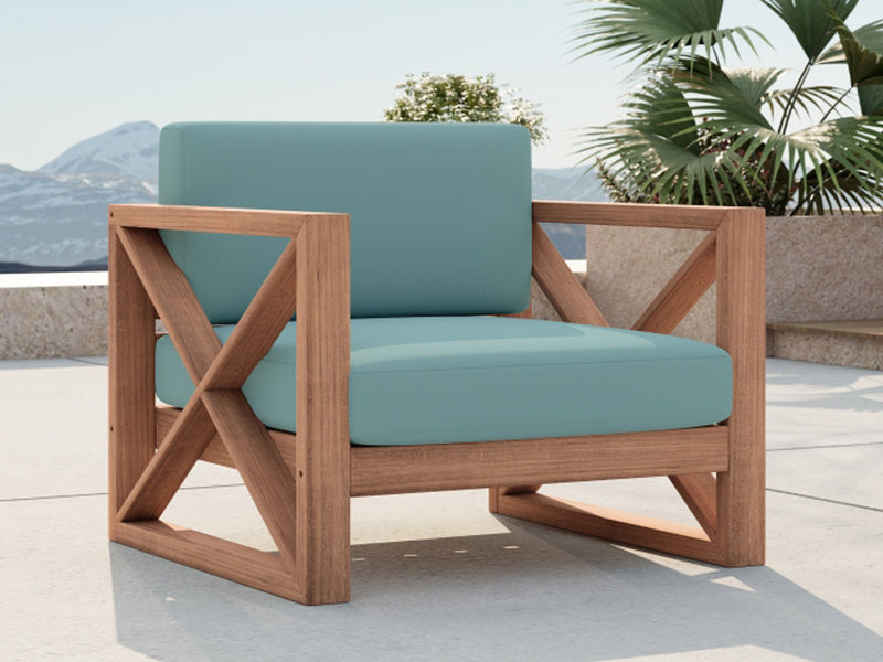 Anguilla 33.5" Wide Patio Armchair