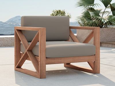 Anguilla 33.5" Wide Patio Armchair