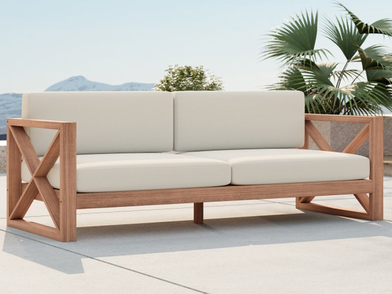 Anguilla 83" Wide Patio Sofa