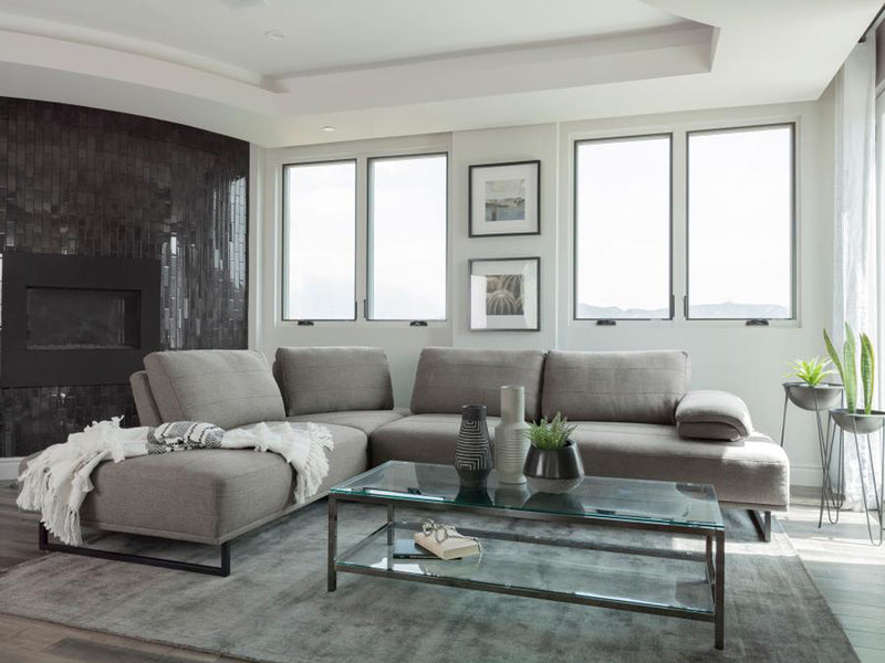 Arden 125.5" / 93" Wide Extendable Sectional