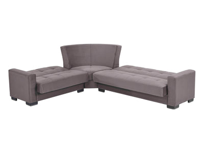 Armada 124" / 100" Wide Convertible Sectional