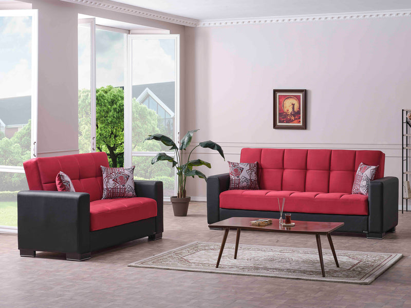 Armada Partial Leather Living Room Set