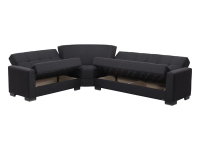 Armada 124" / 100" Wide Convertible Sectional