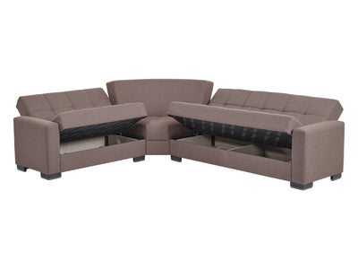 Armada 124" / 100" Wide Convertible Sectional