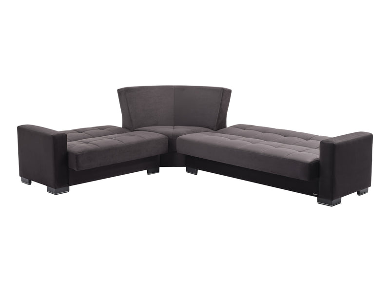 Armada 124" / 100" Wide Convertible Sectional