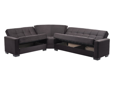 Armada 124" / 100" Wide Convertible Sectional