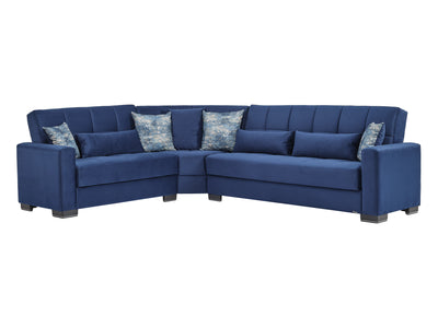 Armada 124" / 100" Wide Convertible Sectional