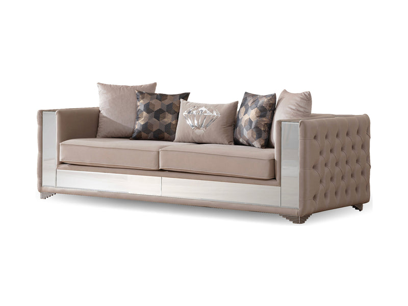 Austin Empi 68" Wide Tufted Loveseat