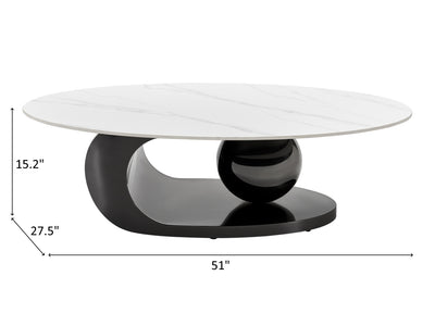 B440 51" Wide Coffee Table