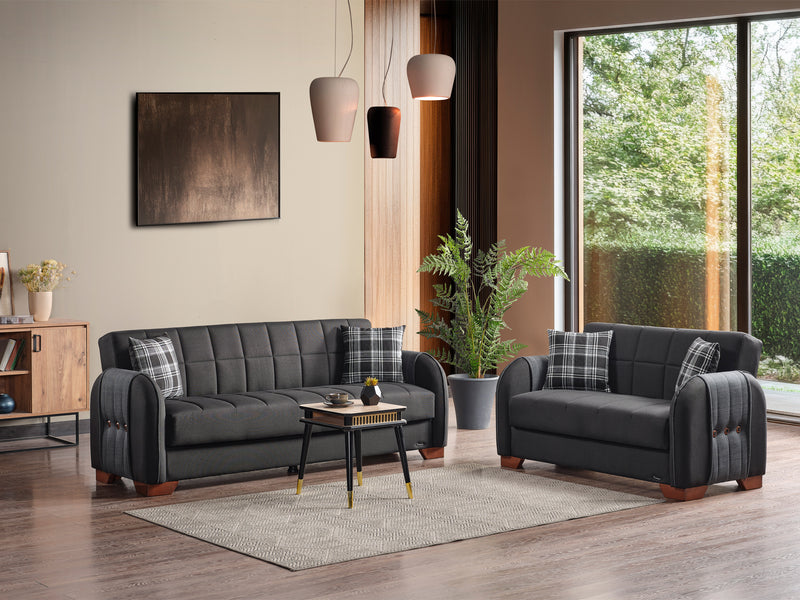 Barato Button 82.6" Wide Convertible Sofa