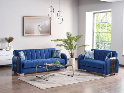 Barato Button 82.6" Wide Convertible Sofa