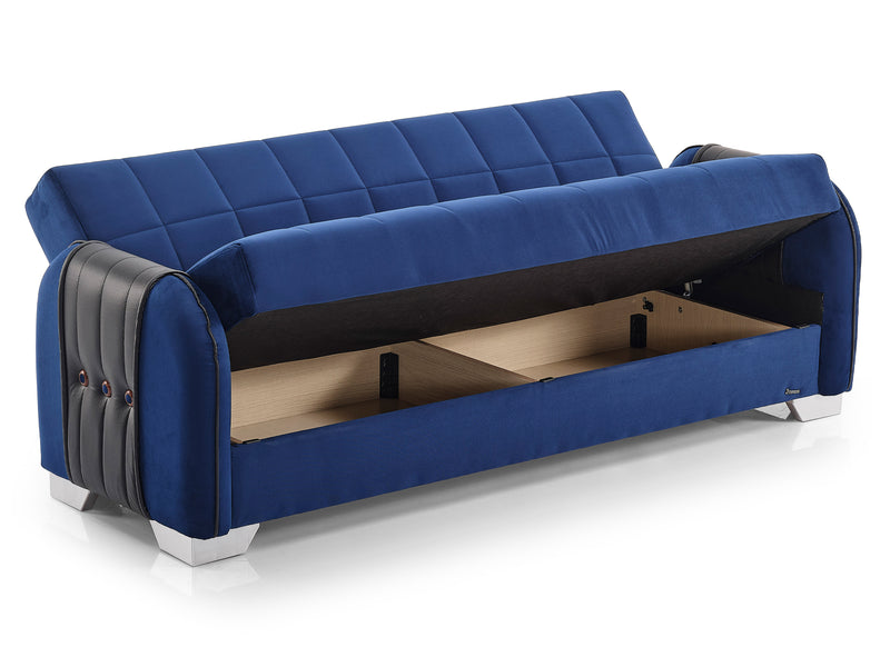 Barato Button 82.6" Wide Convertible Sofa