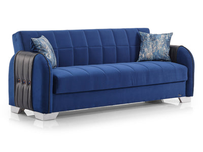 Barato Button 82.6" Wide Convertible Sofa