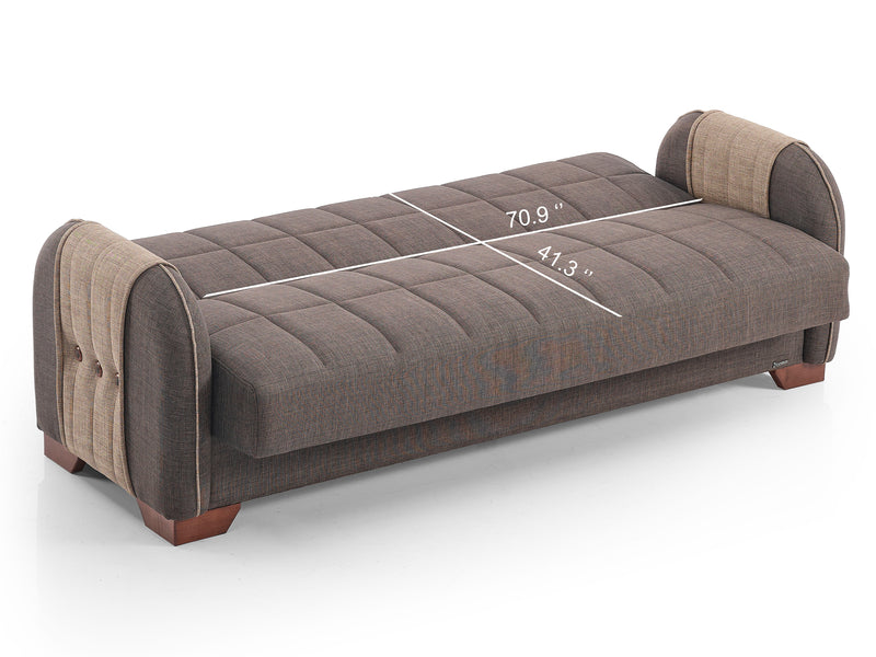 Barato Button 82.6" Wide Convertible Sofa
