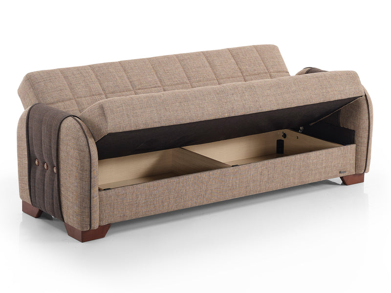 Barato Button 82.6" Wide Convertible Sofa