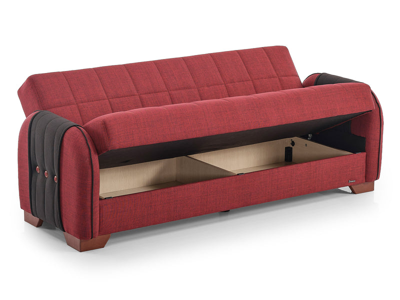 Barato Button 82.6" Wide Convertible Sofa