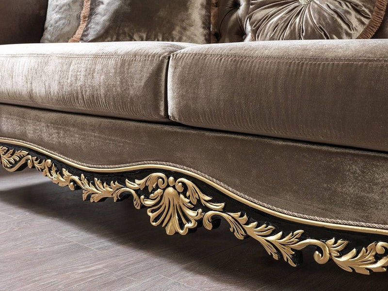 Betria 86.6" Wide Traditional Sofa