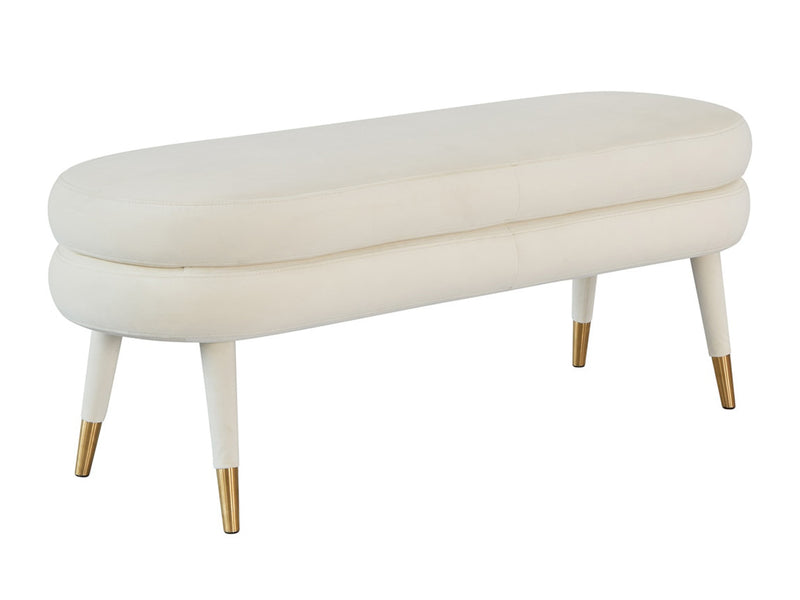 Betty 49.6" Wide Velvet Bench