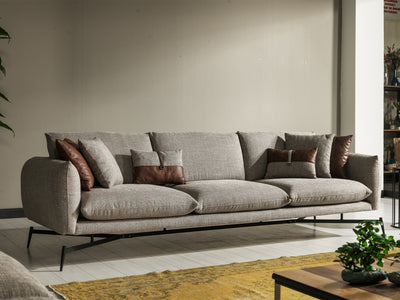 Bold 114" Wide 4 Seater Sofa