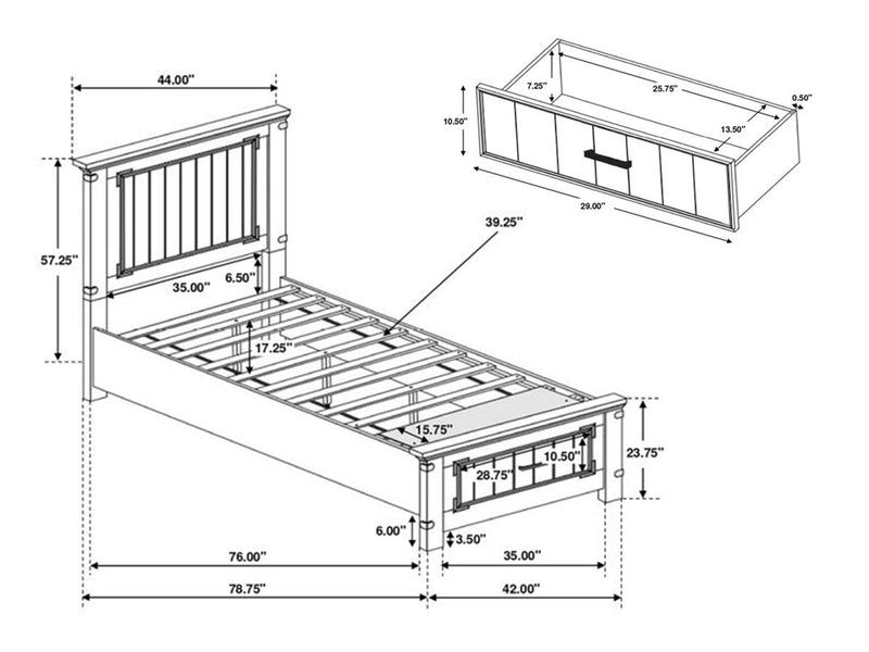 Brenner Kid Twin Bedroom Set