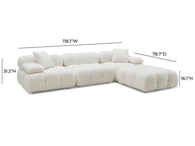 Calliope 118" Wide Modular Sectional