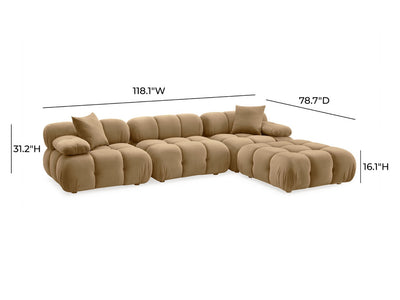 Calliope 118" Wide Modular Sectional