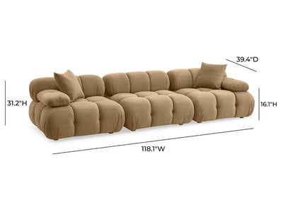 Calliope 118" Wide Modular Sofa