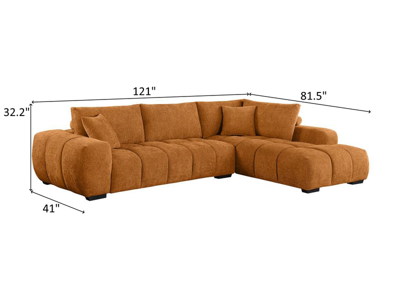 Camacho 121" / 81.5" Wide Sectional