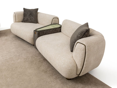 Da Vinci Four Seater Oval Sofa