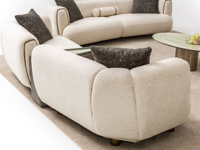 Da Vinci Four Seater Oval Sofa