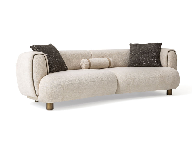 Da Vinci Three Seater Oval Sofa