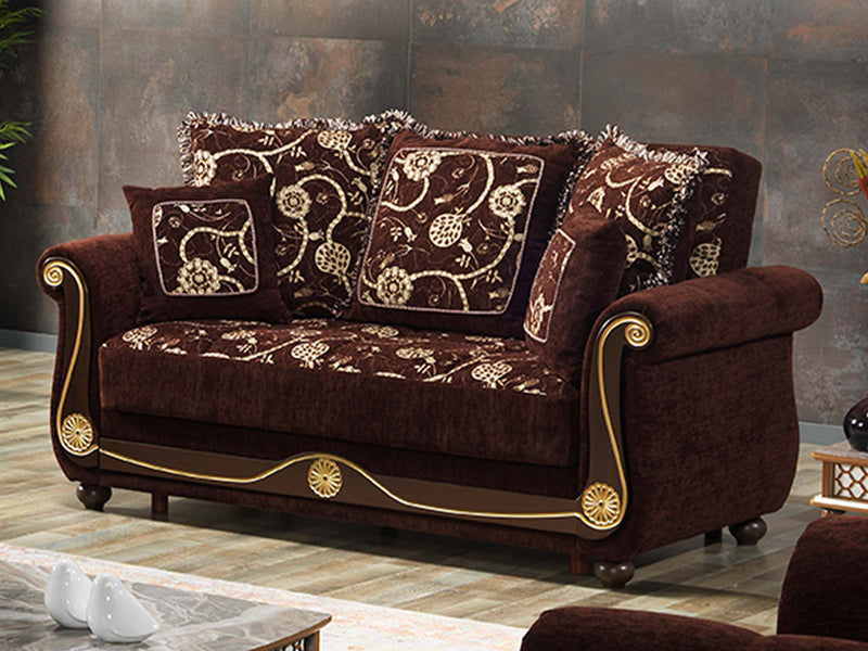 Americana 70.9" Wide Convertible Loveseat