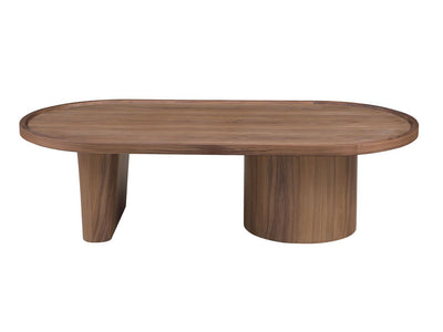 2607 55" Wide Oval Coffee Table